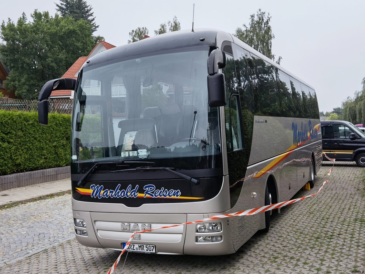 MAN Lion's Coach von Marhold Reisen aus Deutschland in Burg Stargard am 25.08.2022