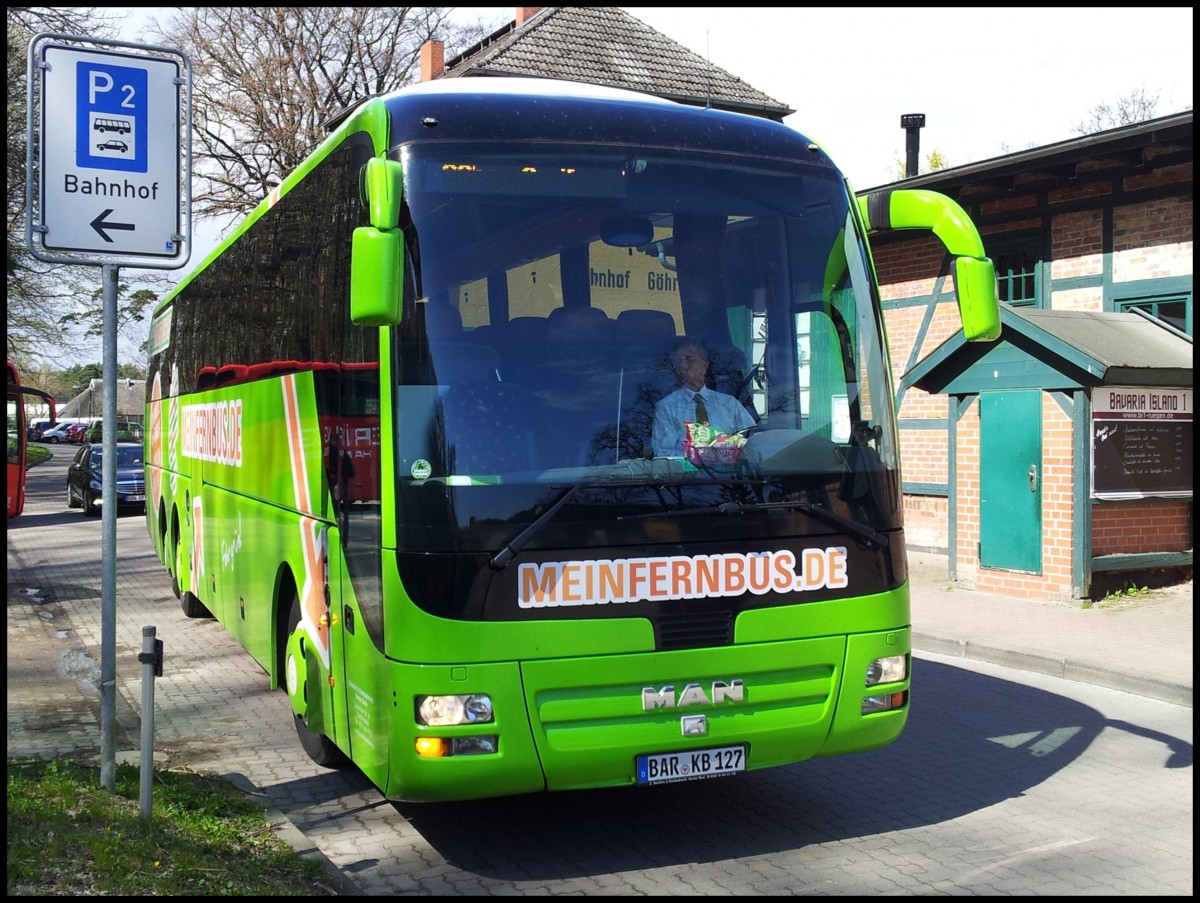 MAN Lion's Coach von MeinFernBus/Omnibusbetrieb Karsten Brust aus Deutschland in Ghren am 18.04.2014