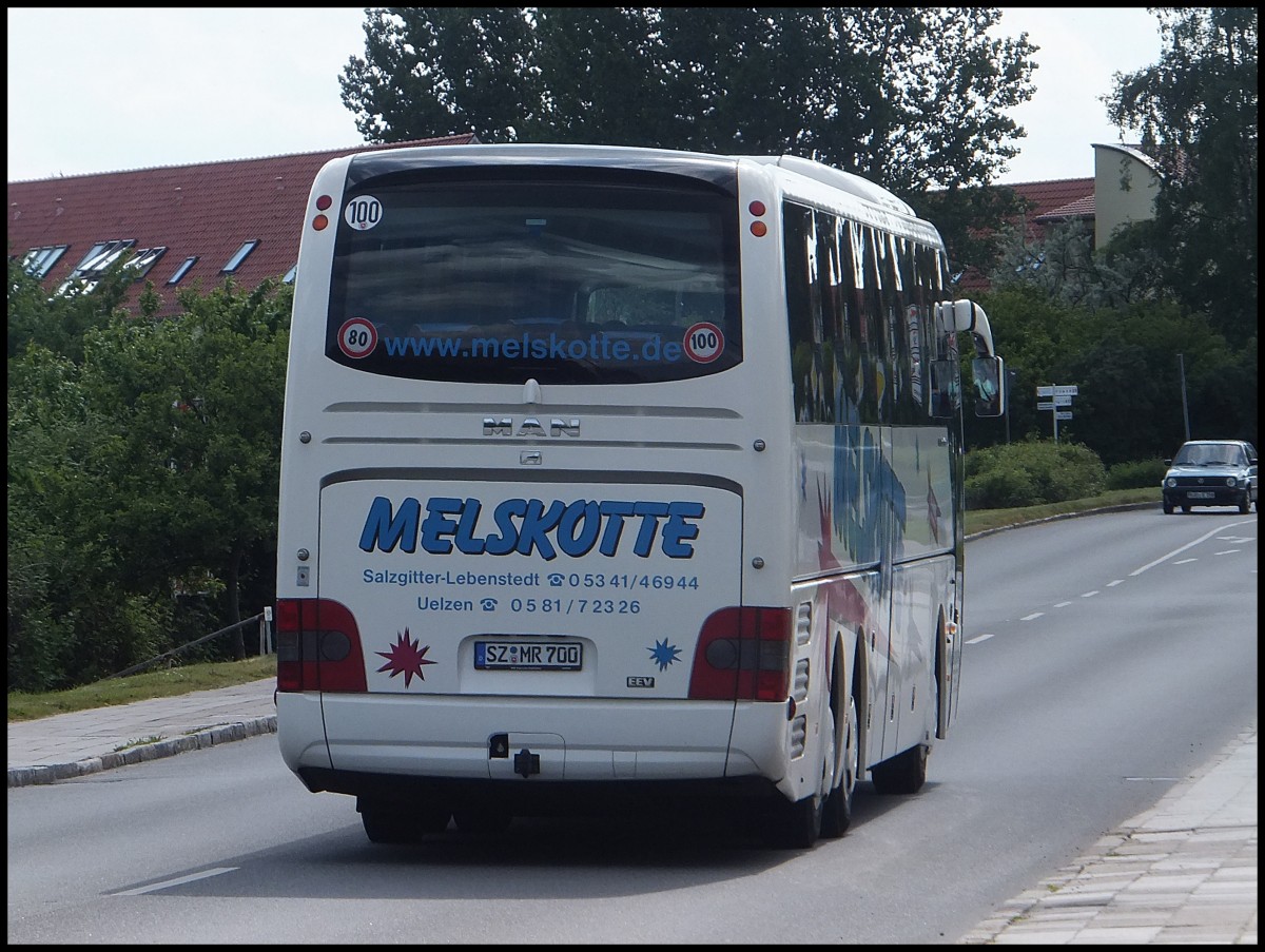 MAN Lion's Coach von Melskotte aus Deutschland in Sassnitz am 16.06.2013