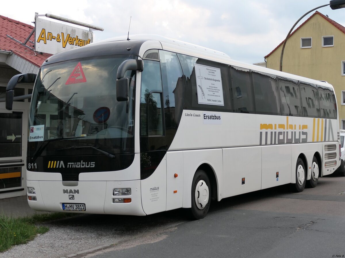 MAN Lion's Coach von Miabus aus Deutschland in Sassnitz am 08.08.2021