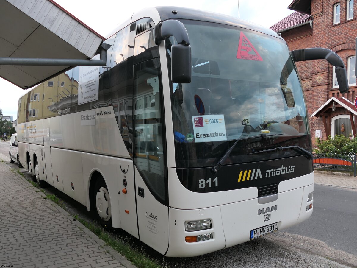 MAN Lion's Coach von Miabus aus Deutschland in Sassnitz am 08.08.2021