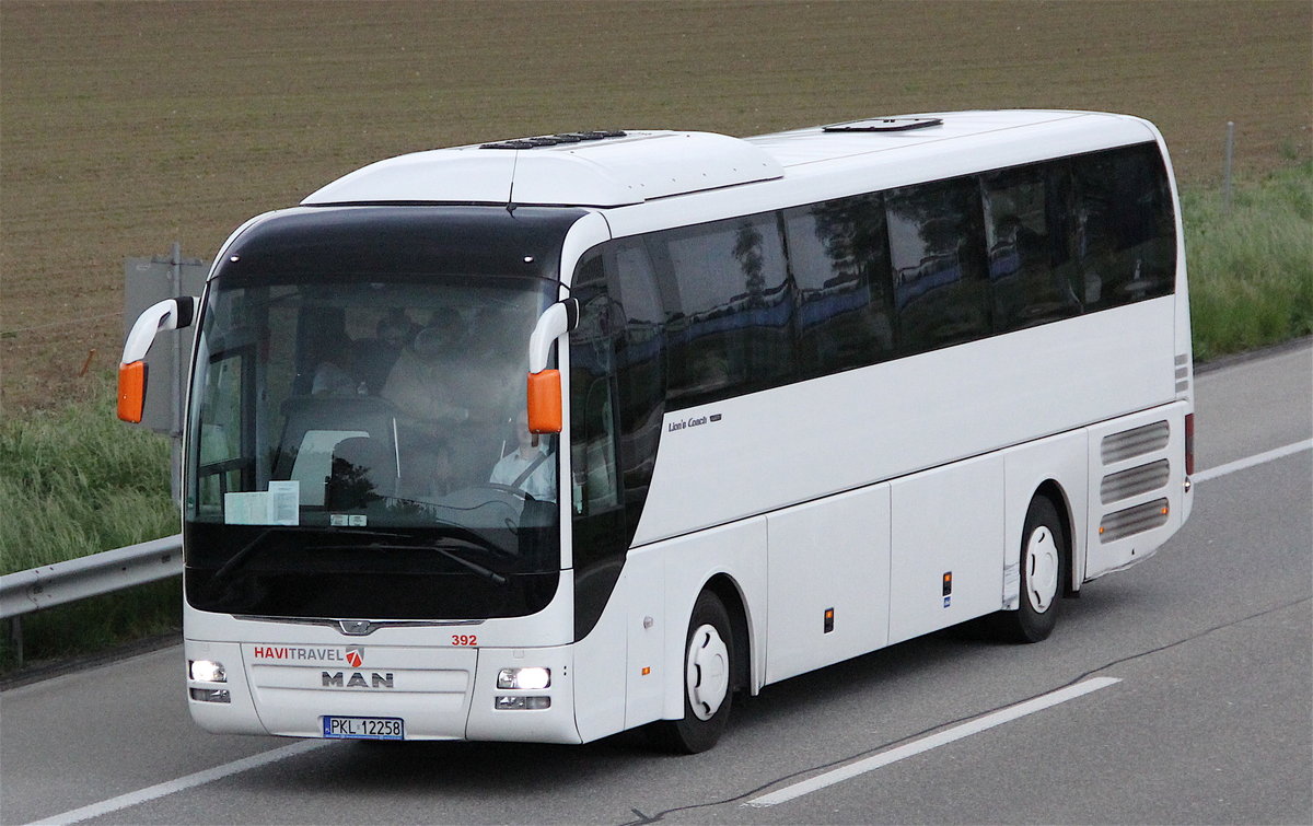 MAN Lion's Coach n° 392 Havi Travel, Oensingen mai 2016 