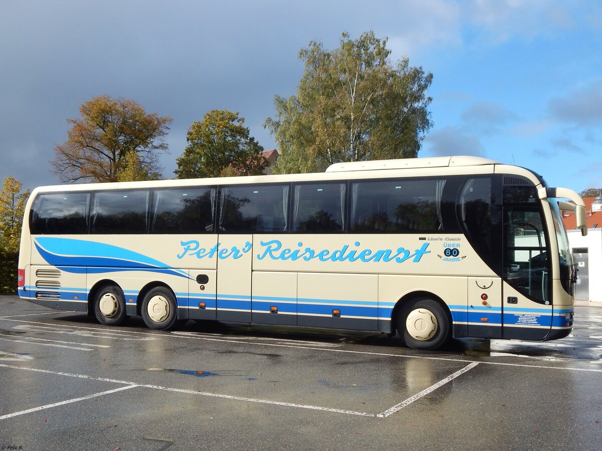 MAN Lion's Coach von Peter's Reisedienst aus Deutschland in Güstrow am 05.10.2019