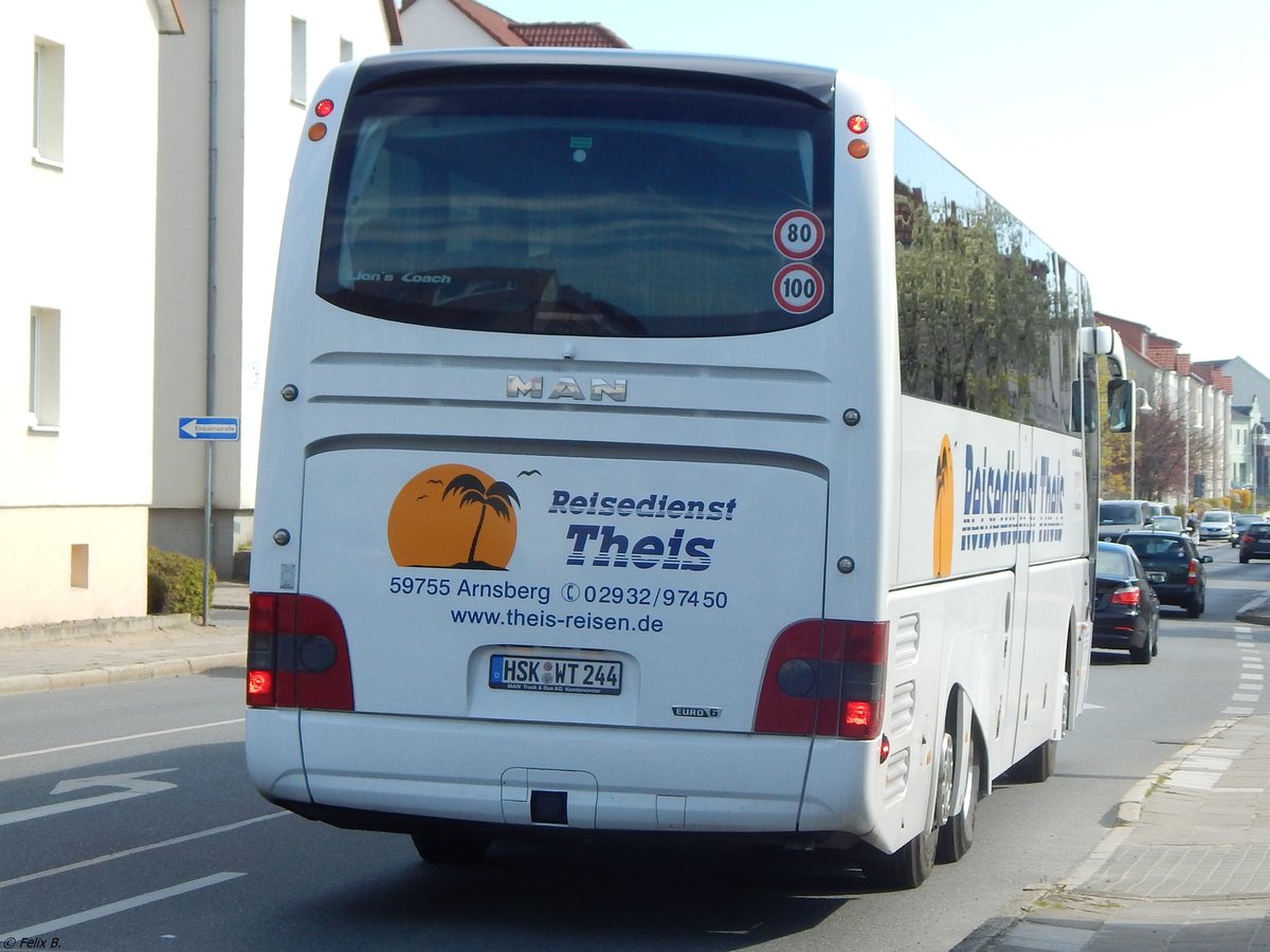MAN Lion's Coach von Reisedienst Theis aus Deutschland in Sassnitz am 03.05.2016