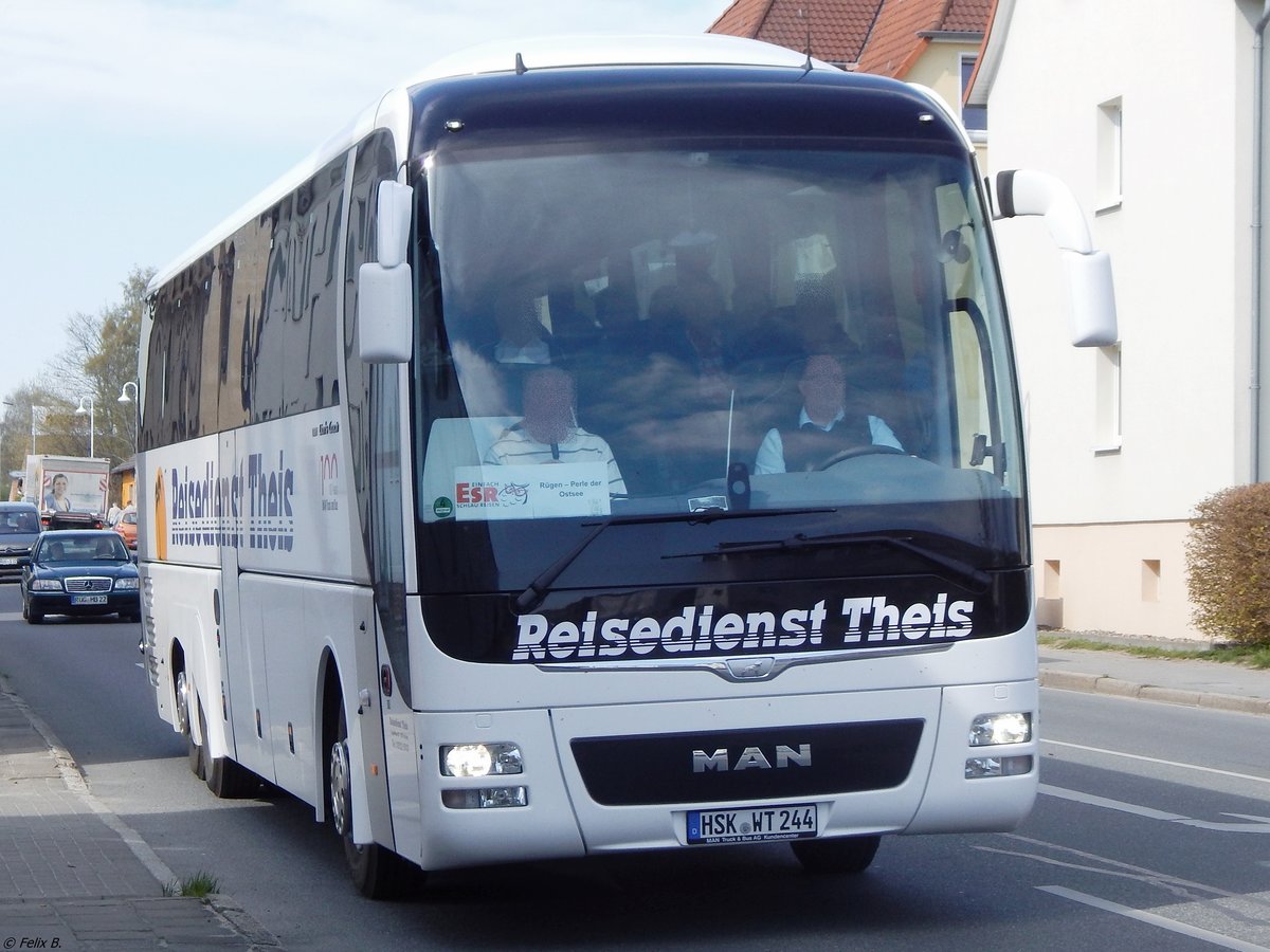 MAN Lion's Coach von Reisedienst Theis aus Deutschland in Sassnitz am 03.05.2016
