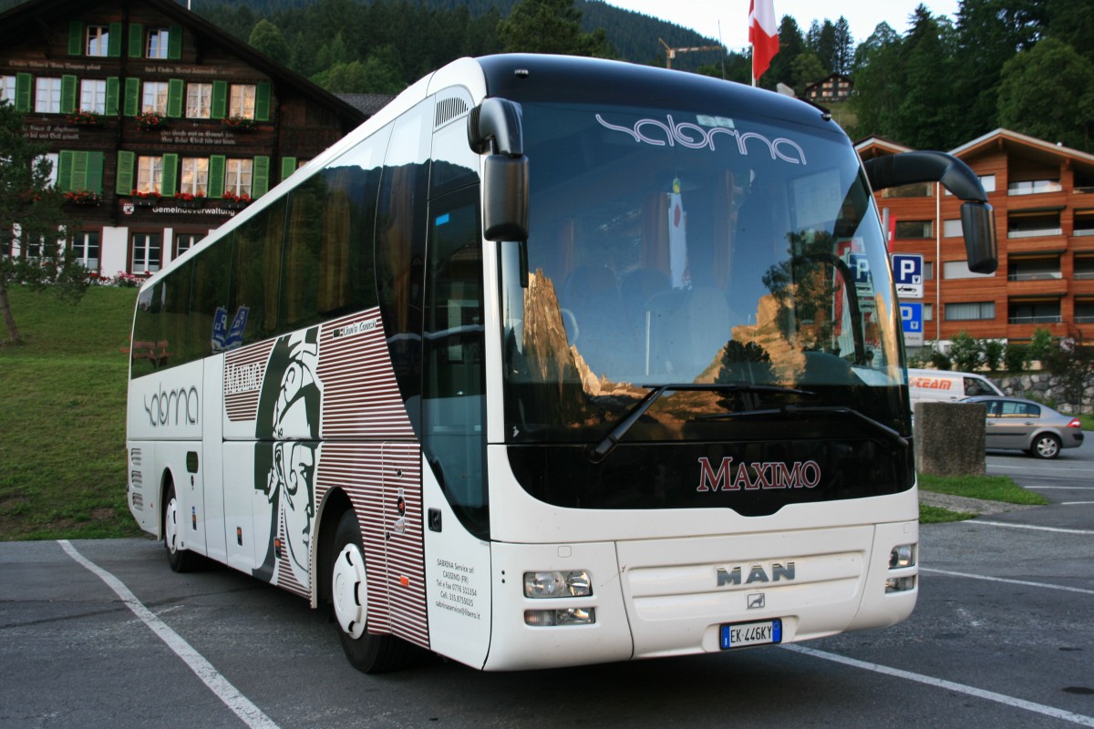 MAN Lion's Coach  Sabrina , Grindelwald/Schweiz 03.07.2014