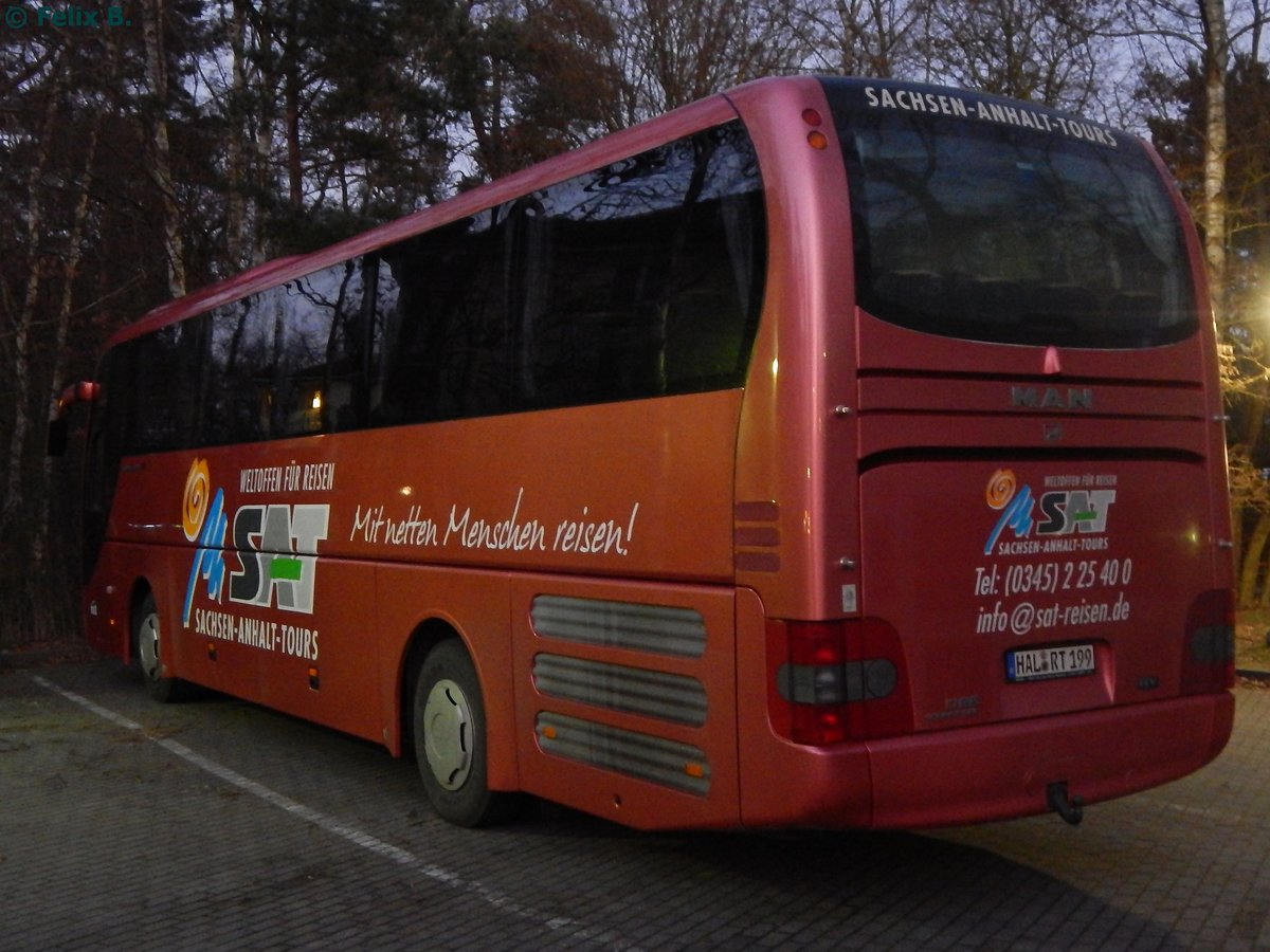 MAN Lion's Coach von Sachsen-Anhalt-Tours aus Deutschland in Binz am 29.12.2016