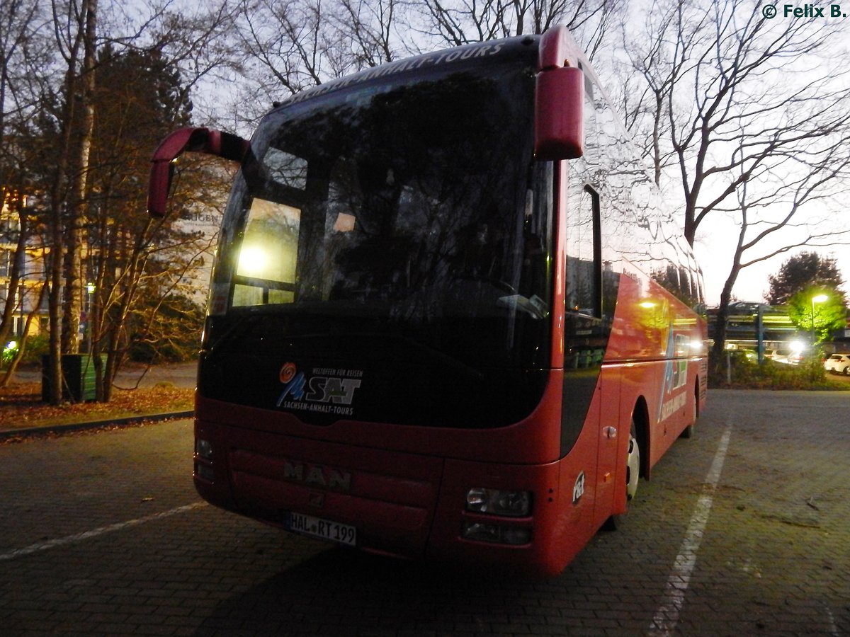 MAN Lion's Coach von Sachsen-Anhalt-Tours aus Deutschland in Binz am 29.12.2016