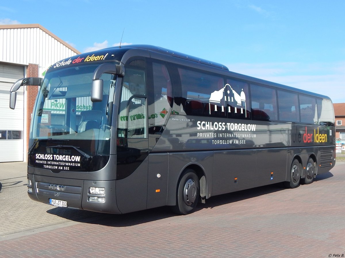 MAN Lion's Coach von Schloss Torgelow aus Deutschland in Waren am 09.09.2018