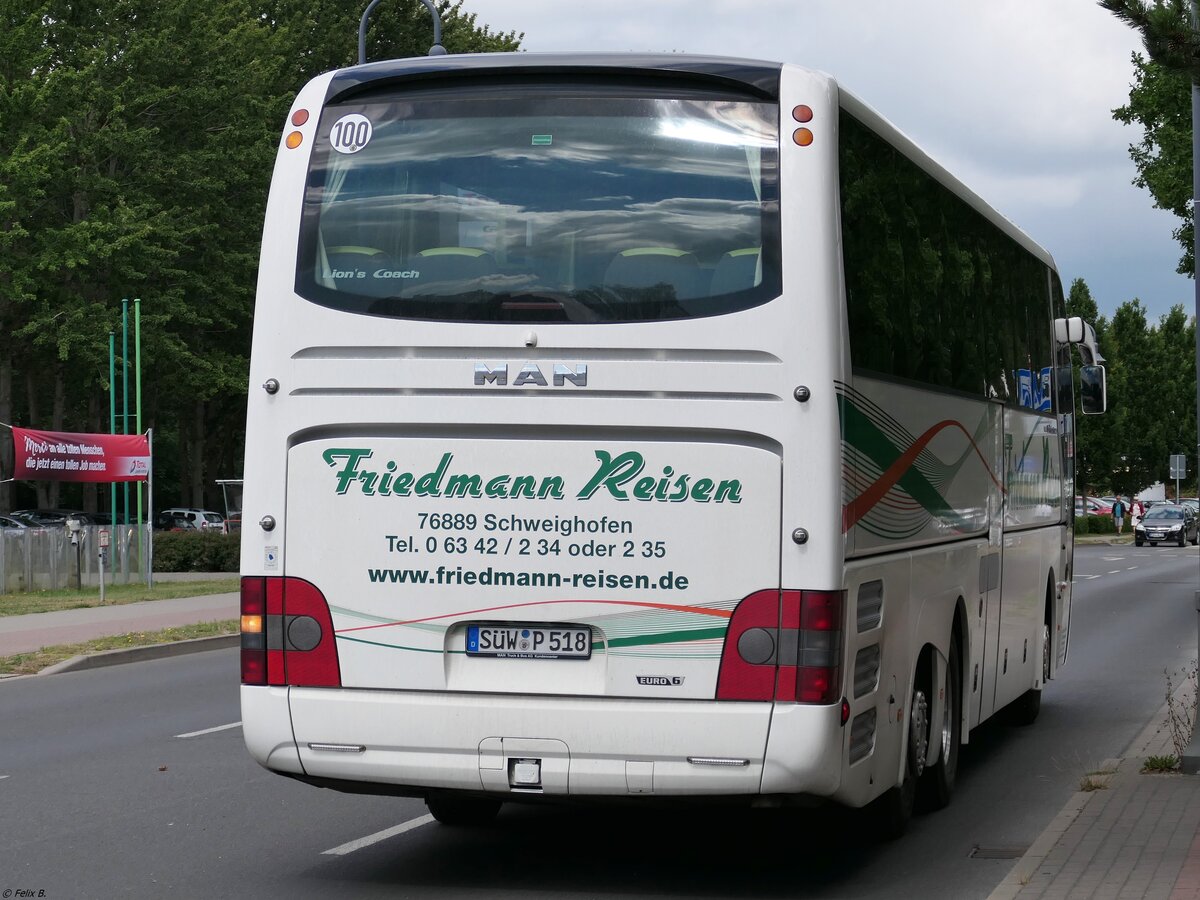 MAN Lion's Coach Supreme von Friedmann Reisen aus Deutschland in Binz am 02.07.2020