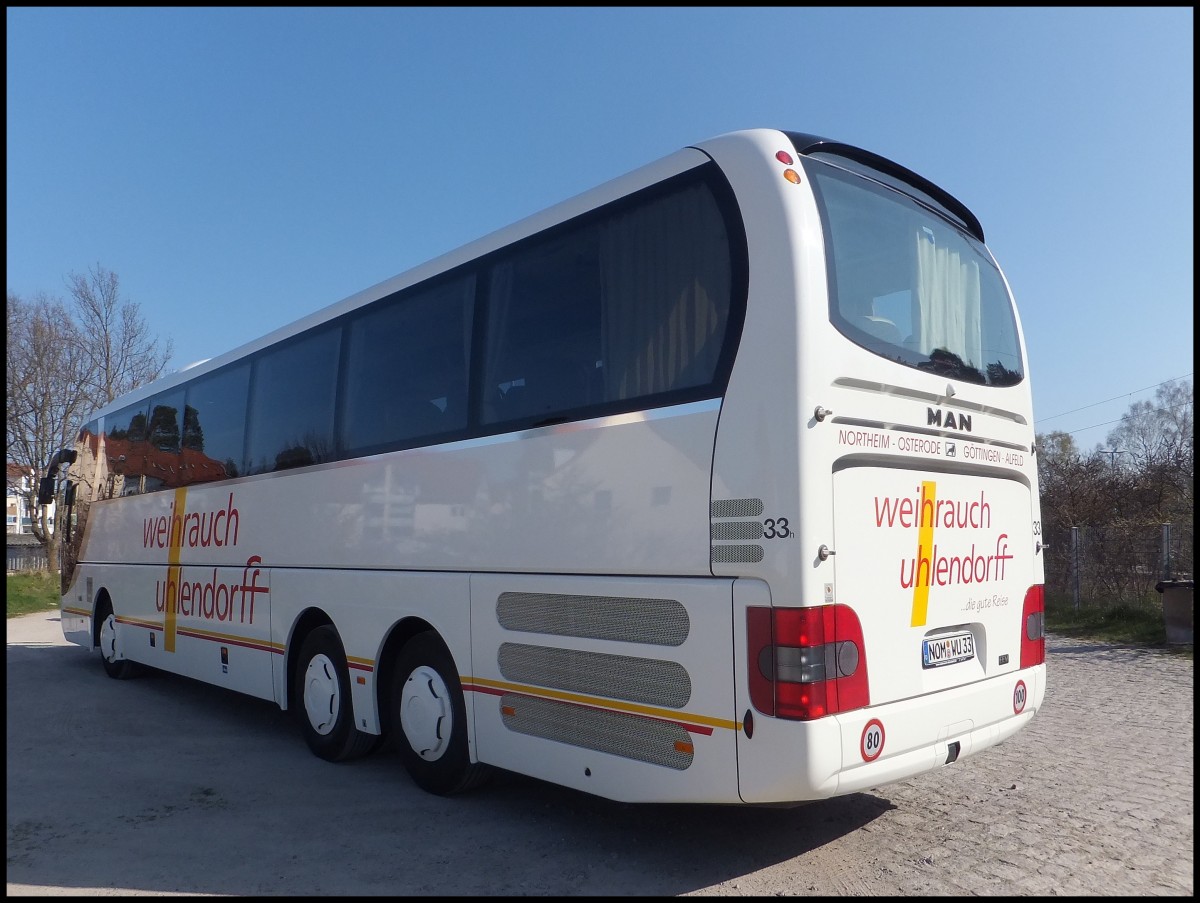 MAN Lion's Coach von Weihrauch-Uhlendorff aus Deutschland in Binz am 04.05.2013