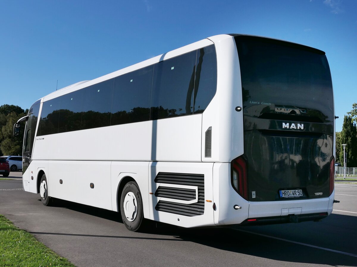 MAN Lion's Coach von Westphal-Reisen aus Deutschland in Neubrandenburg am 10.10.2020