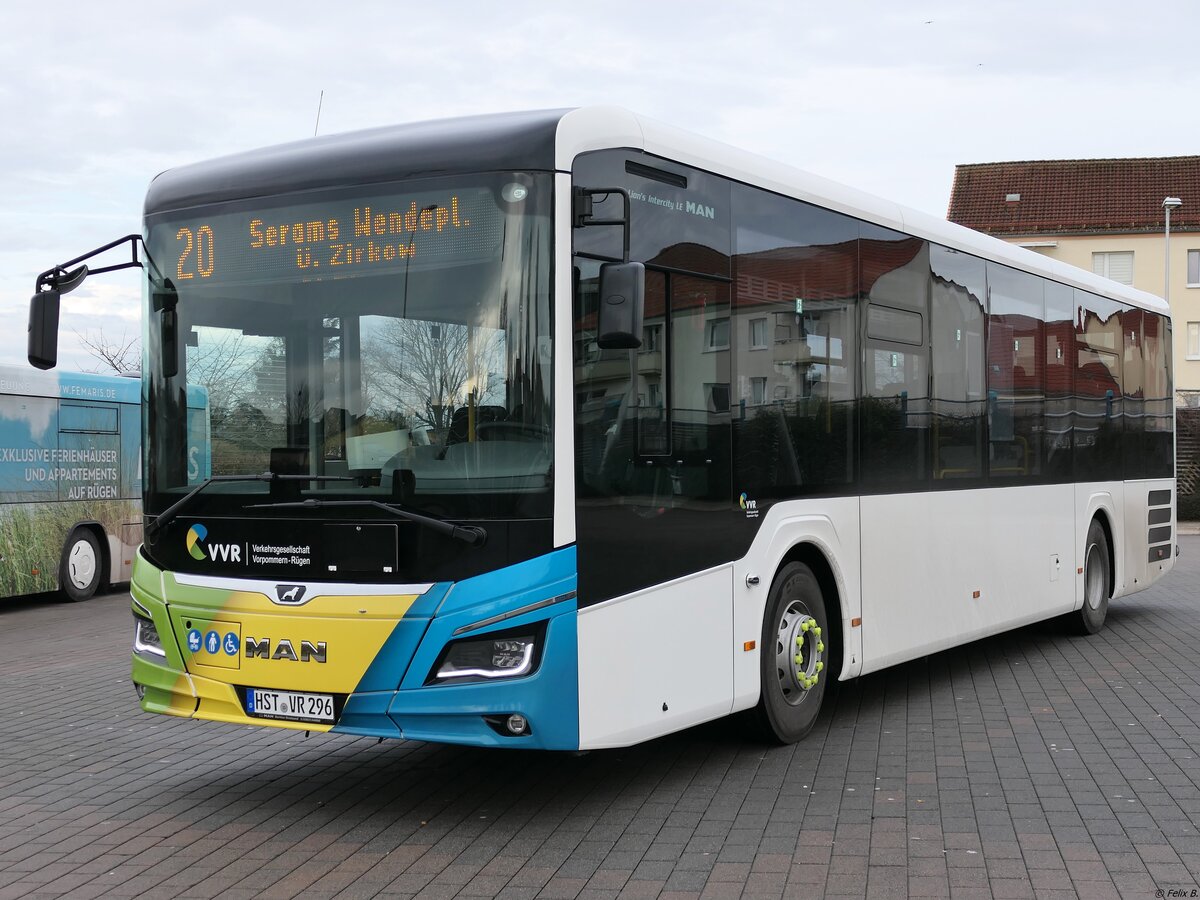 MAN Lion's Intercity LE der VVR in Bergen am 16.02.2024