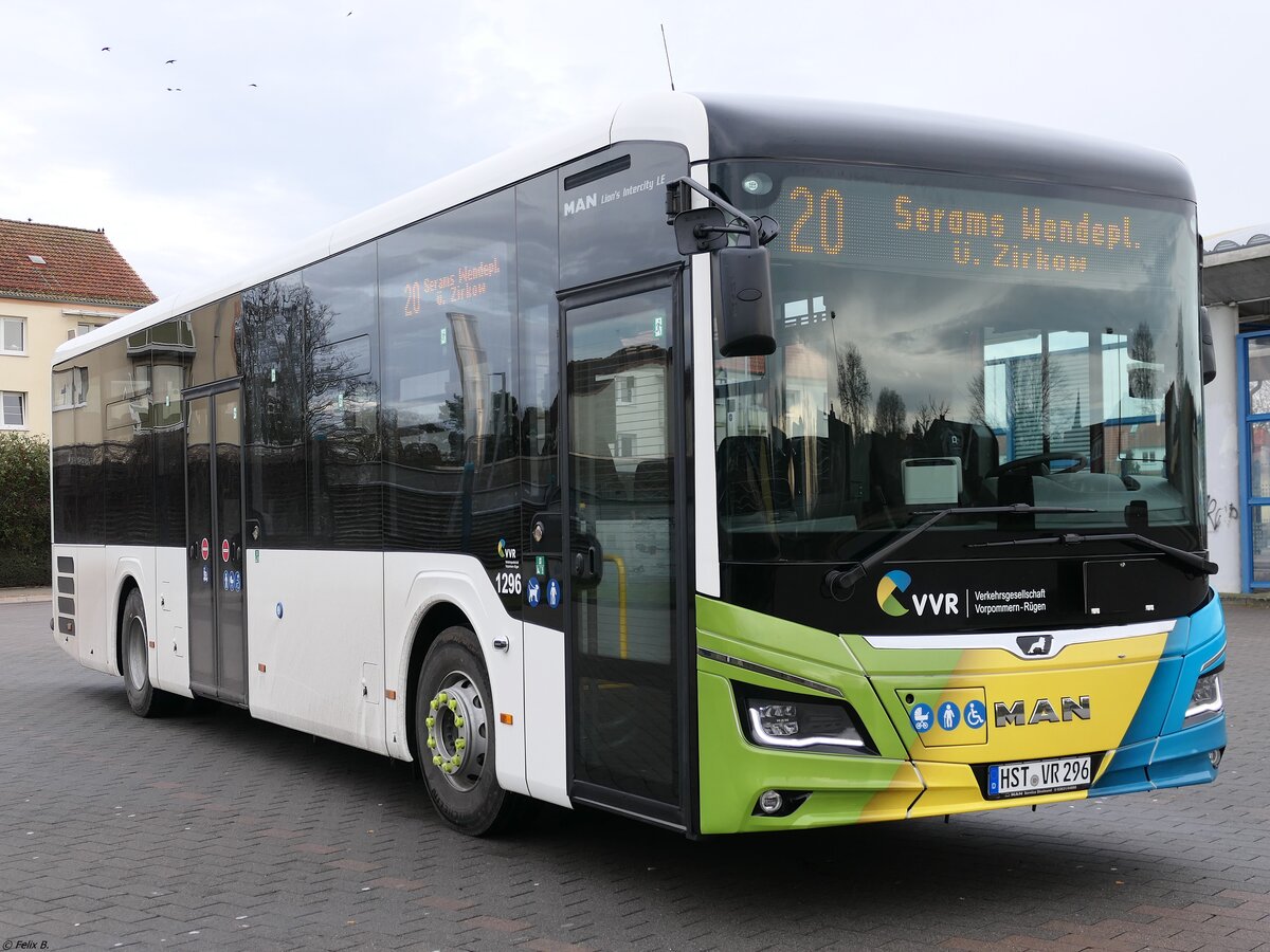 MAN Lion's Intercity LE der VVR in Bergen am 16.02.2024