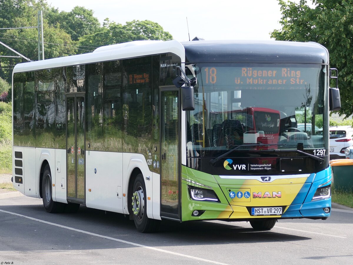 MAN Lion's Intercity LE der VVR in Sassnitz am 08.06.2024