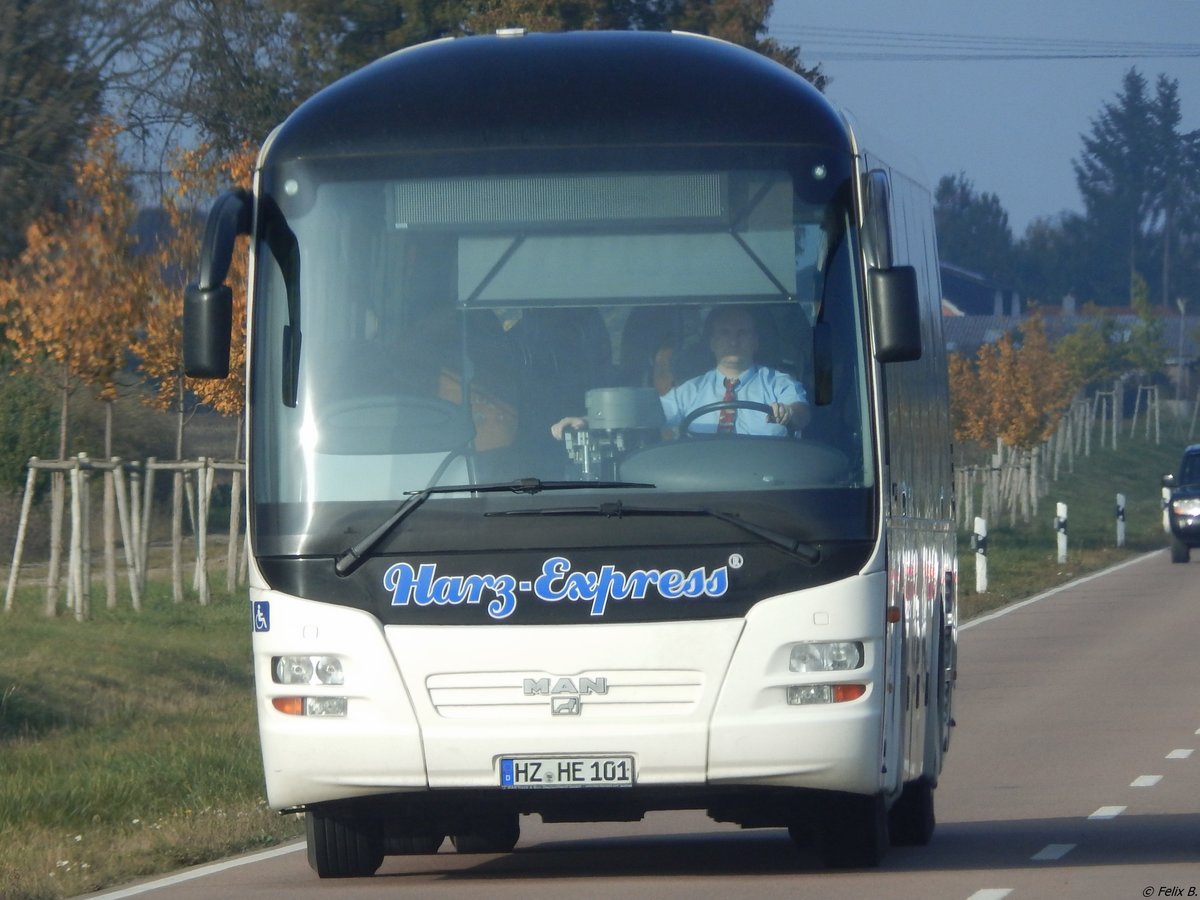 MAN Lion's Regio von Harz-Express aus Deutschland im Harz am 26.10.2015