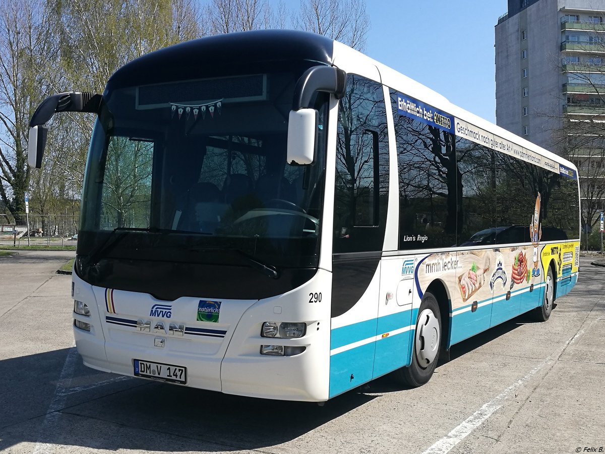 MAN Lion's Regio der MVVG in Neubrandenburg am 20.04.2018