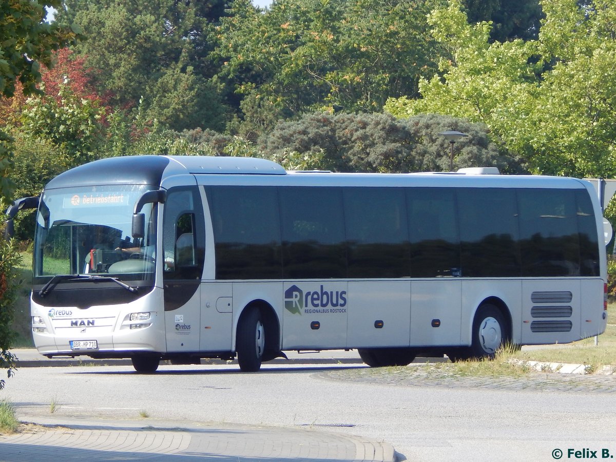 MAN Lion's Regio von Regionalbus Rostock in Rostock am 14.09.2016