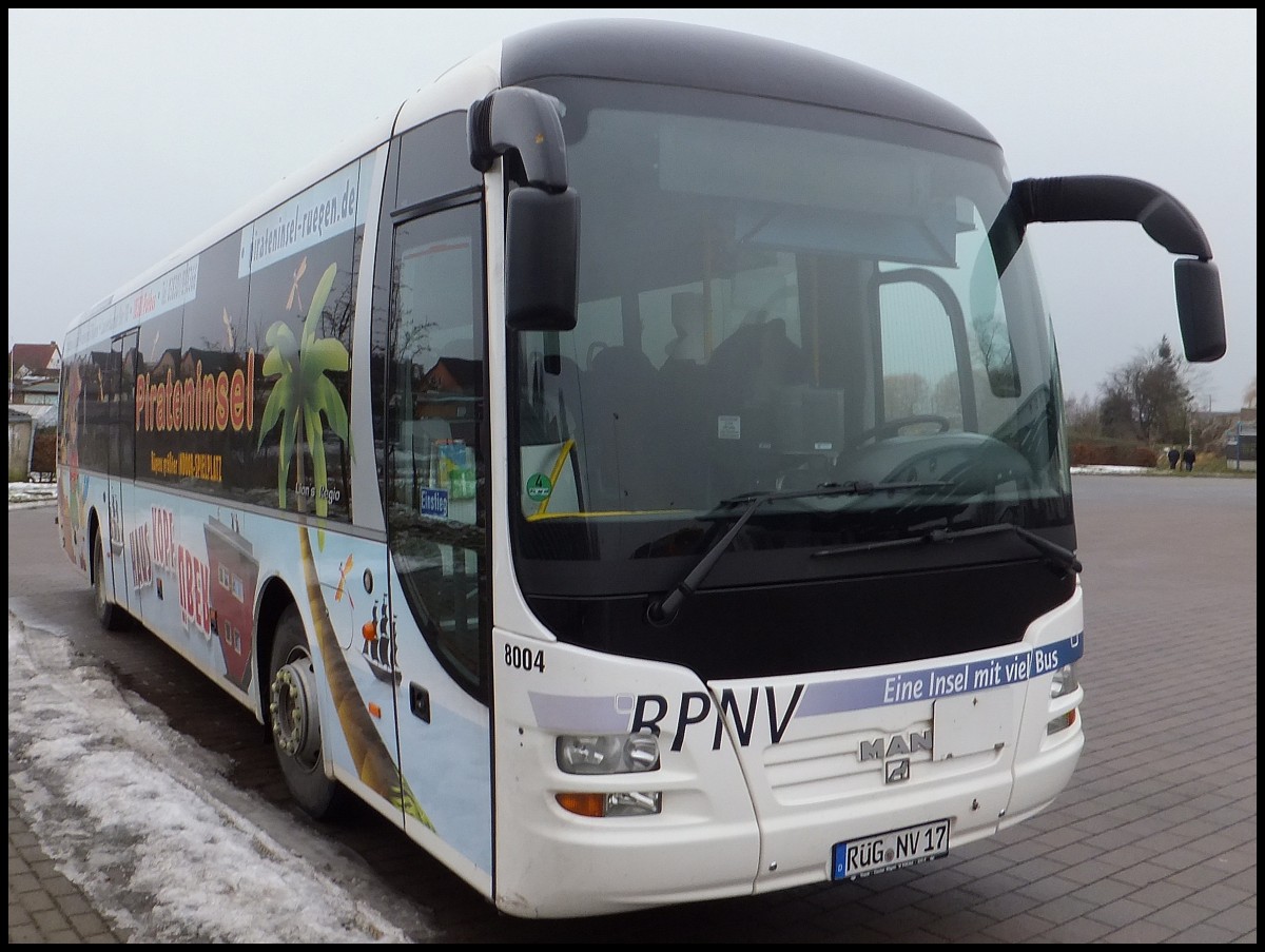 MAN Lion's Regio der RPNV in Bergen am 29.01.2013