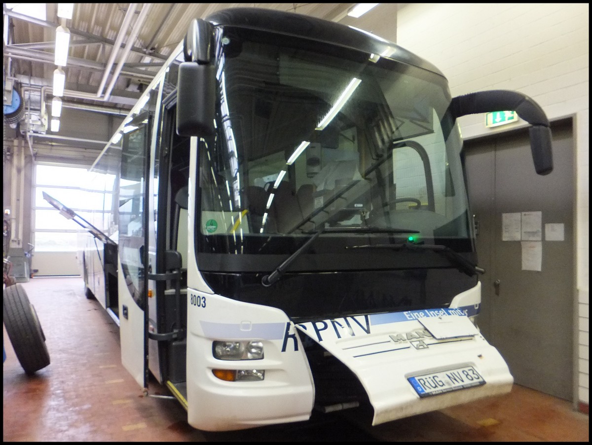 MAN Lion's Regio der RPNV in Bergen am 31.01.2013