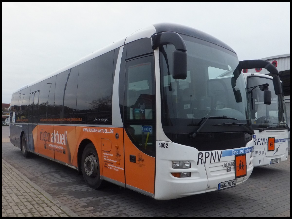 MAN Lion's Regio der RPNV in Bergen am 12.11.2013