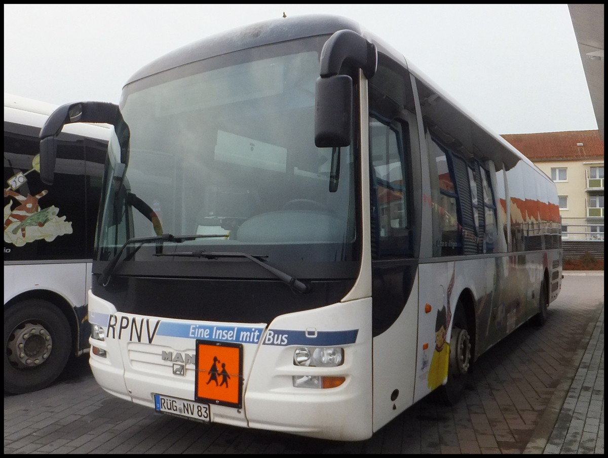 MAN Lion's Regio der RPNV in Bergen am 12.11.2013