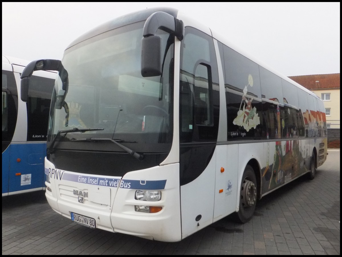 MAN Lion's Regio der RPNV in Bergen am 12.11.2013