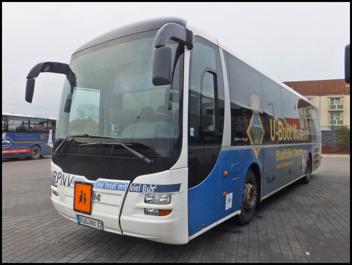 MAN Lion's Regio der RPNV in Bergen am 12.11.2013