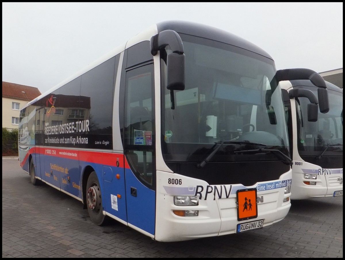 MAN Lion's Regio der RPNV in Bergen am 12.11.2013