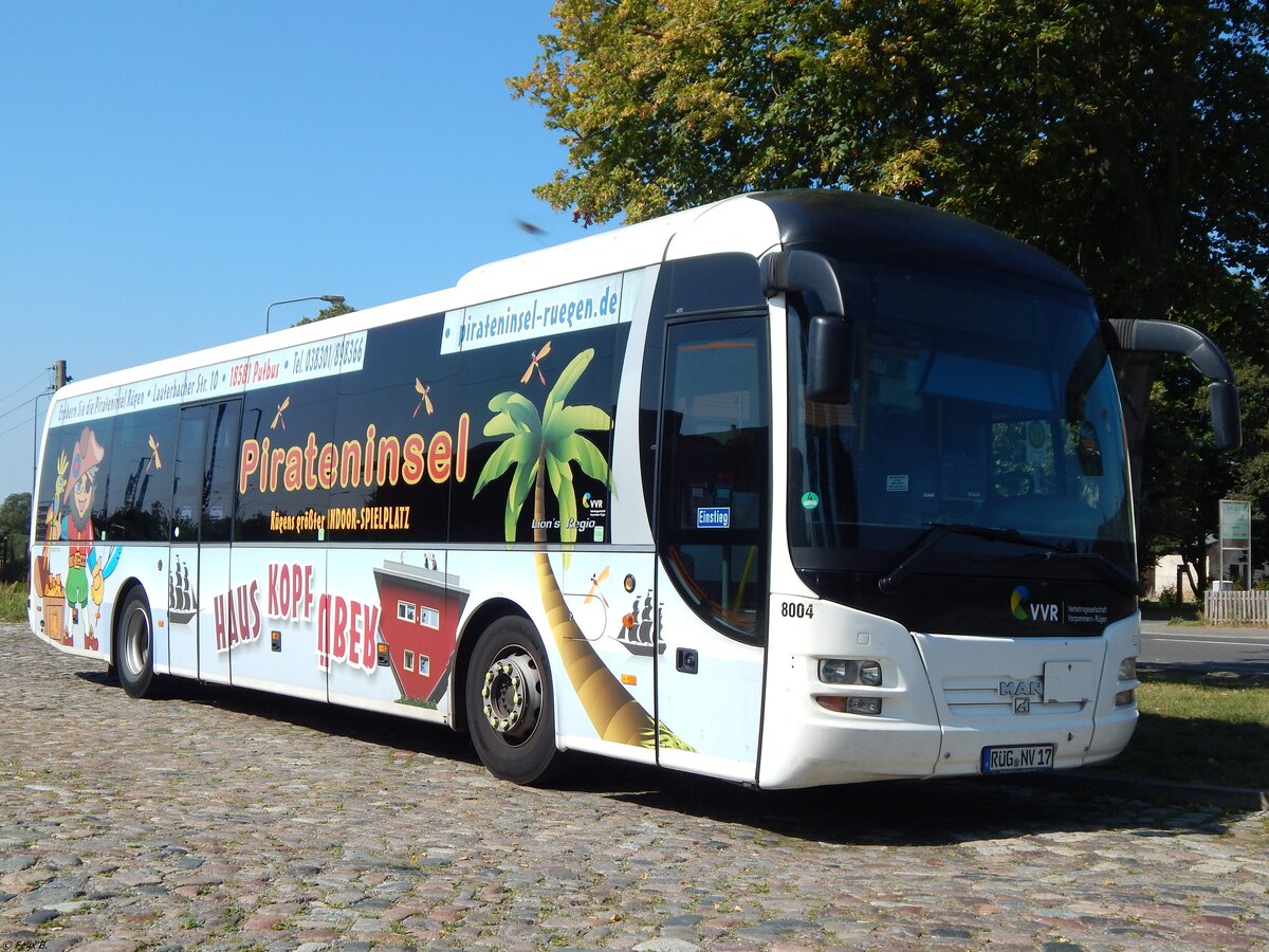 MAN Lion's Regio der VVR in Samtens am 25.08.2019