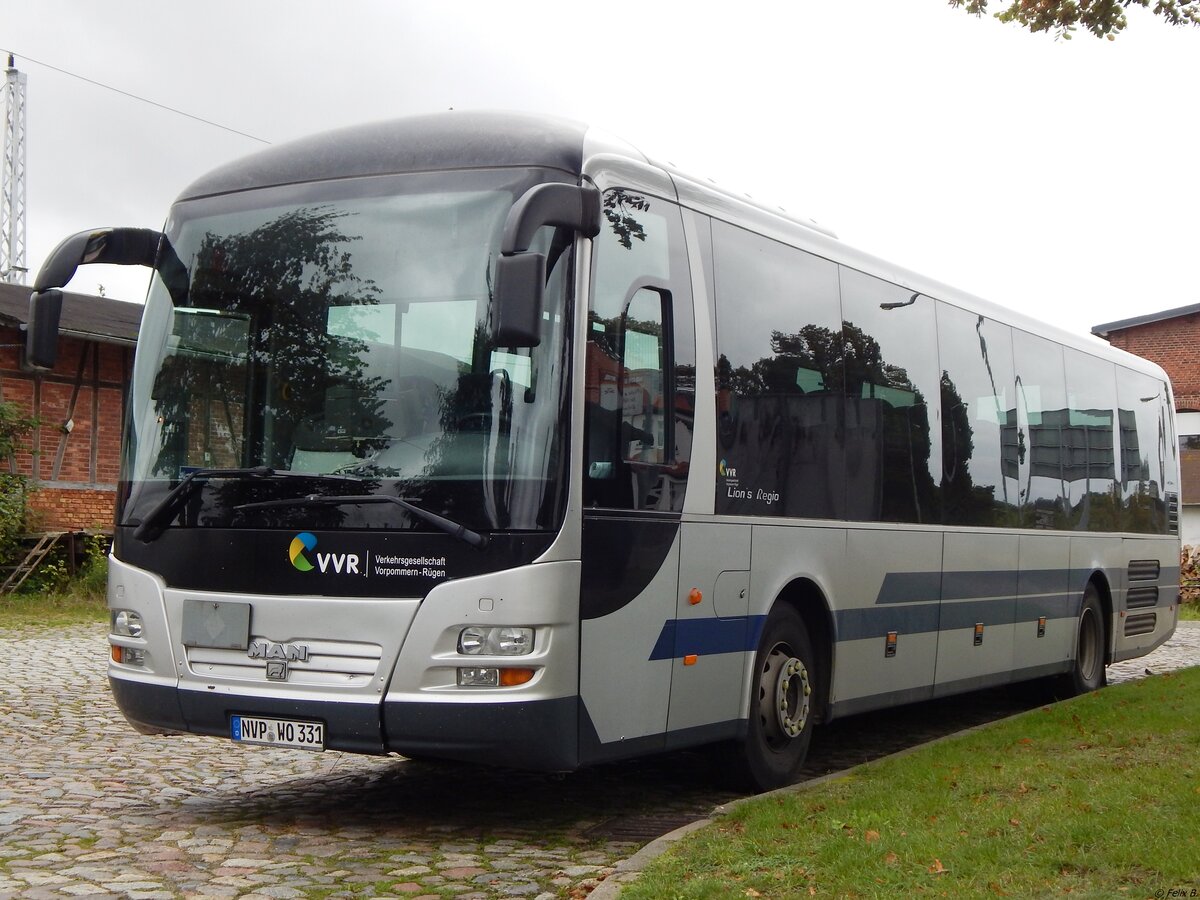 MAN Lion's Regio der VVR in Samtens am 29.09.2019
