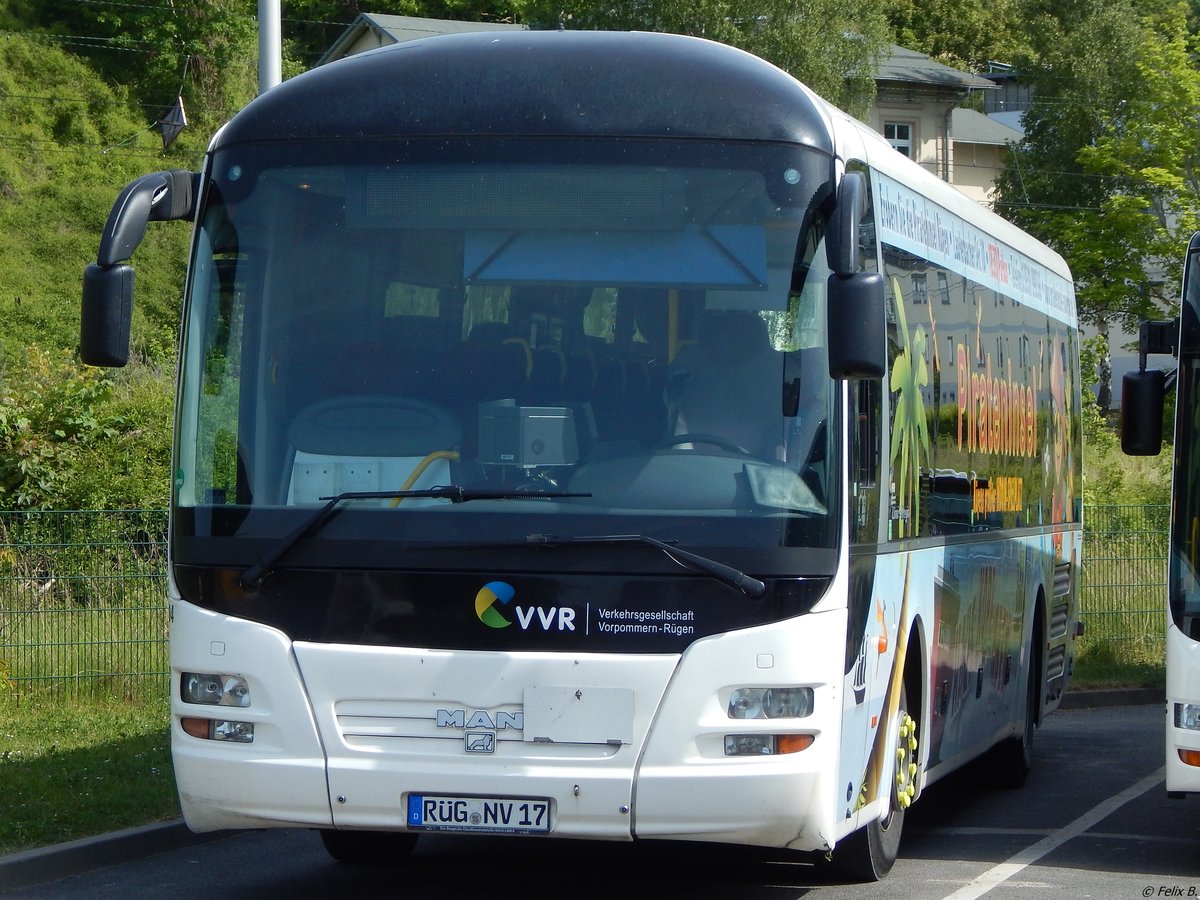 MAN Lion's Regio der VVR in Sassnitz am 21.05.2018