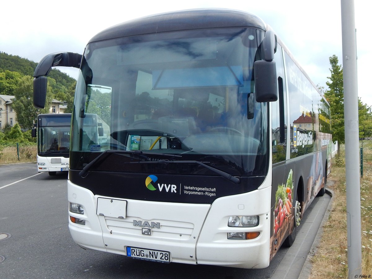 MAN Lion's Regio der VVR in Sassnitz am 15.07.2018