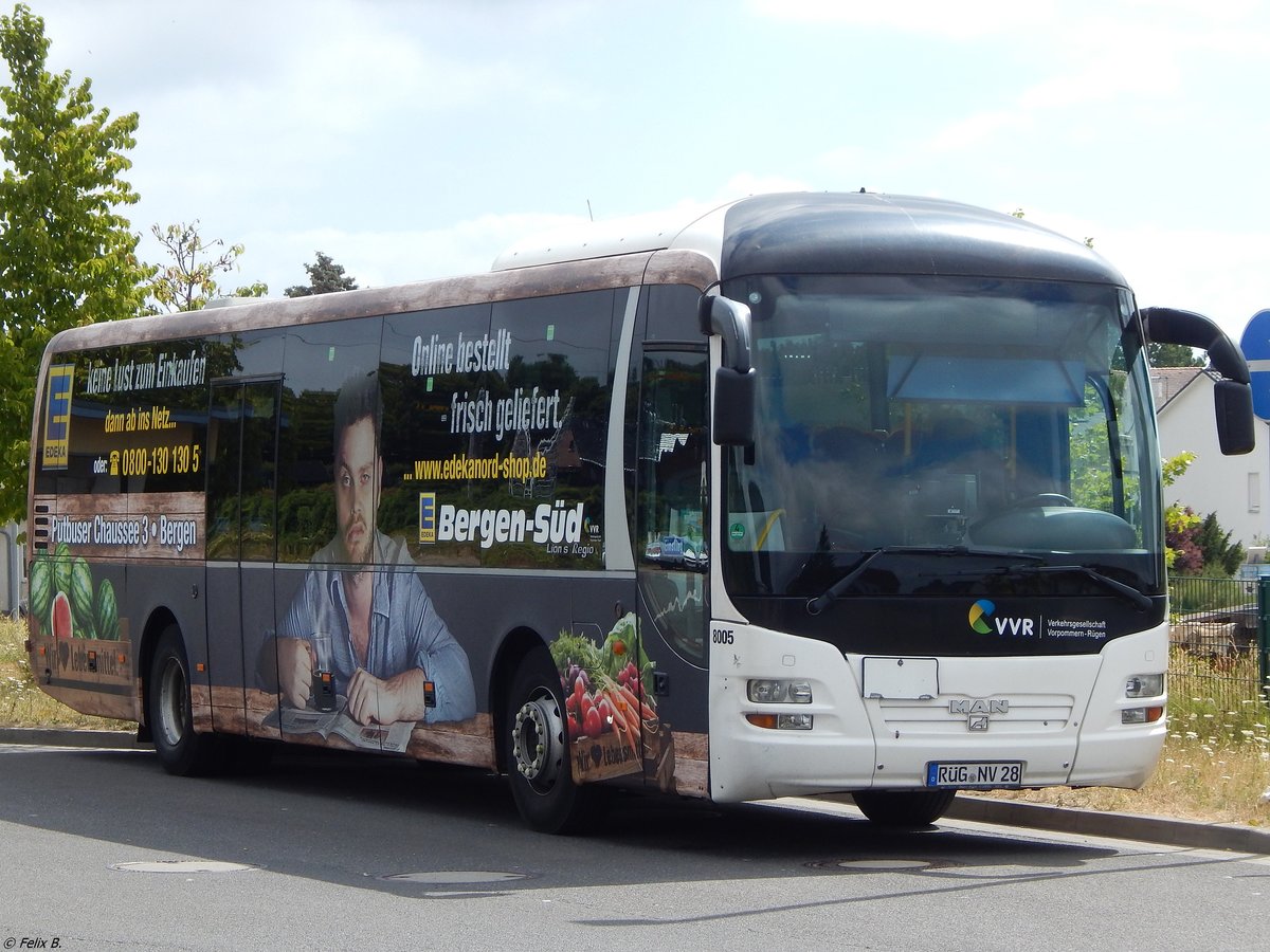 MAN Lion's Regio der VVR in Sassnitz am 15.07.2018