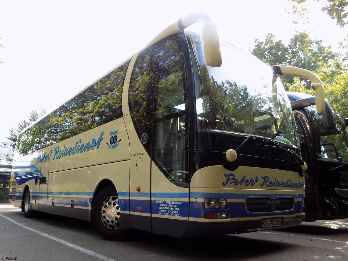 MAN Lion's Star von Peter's Reisedienst aus Deutschland in Binz am 01.08.2014