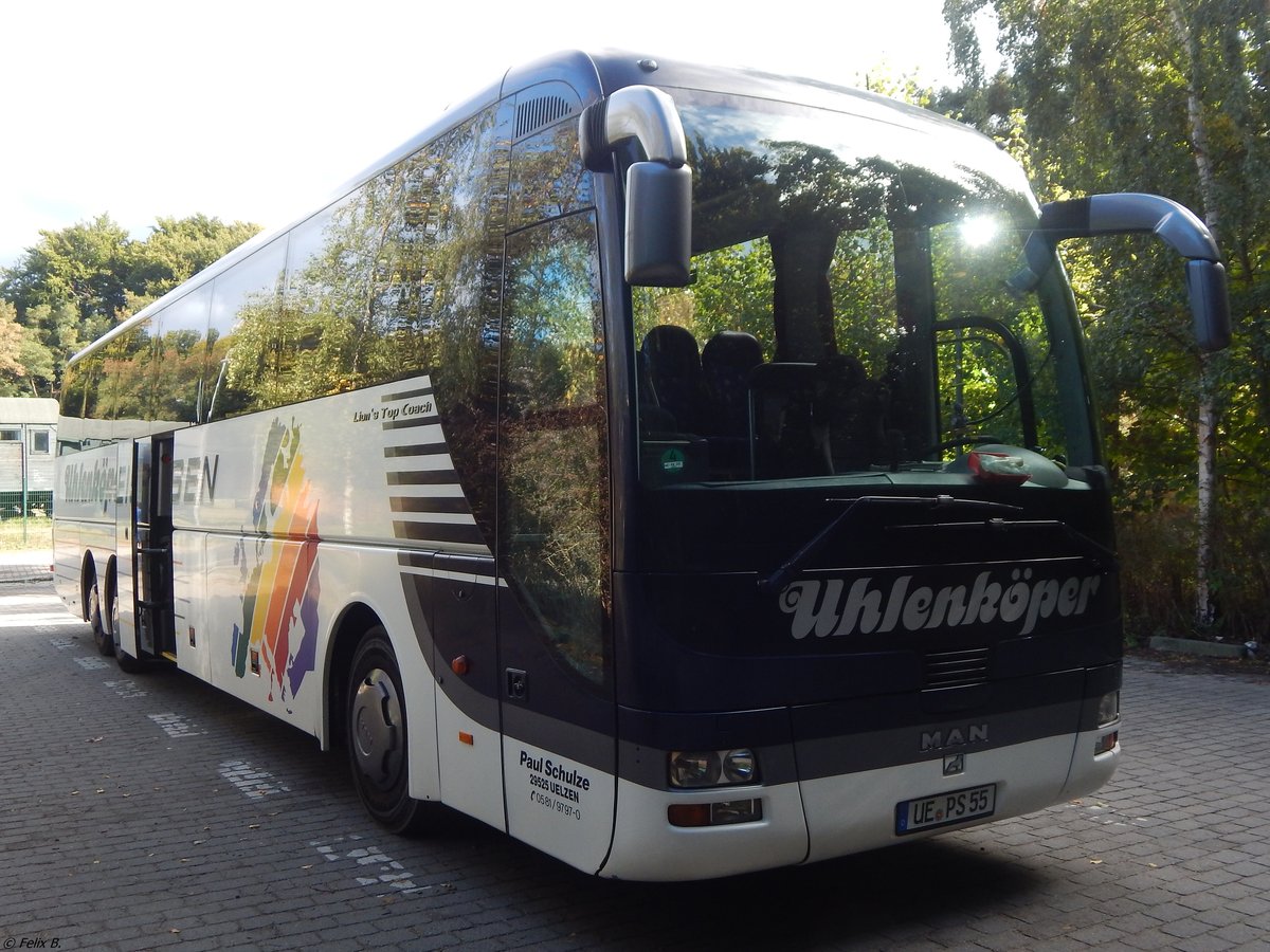 MAN Lion's Top Coach von Uhlenköper Reisen aus Deutschland in Heringsdorf am 25.09.2018
