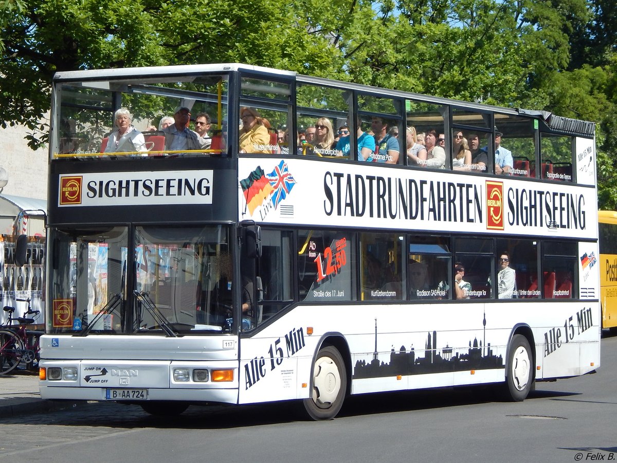 MAN ND 202 von Der Tempelhofer aus Deutschland in Berlin am 11.06.2016