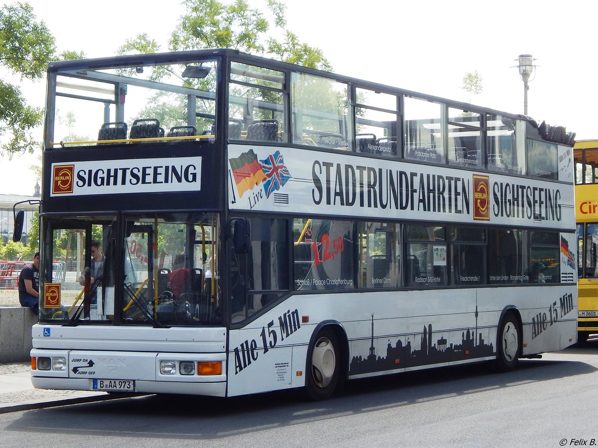 MAN ND 202 von Der Tempelhofer aus Deutschland in Berlin am 11.06.2016