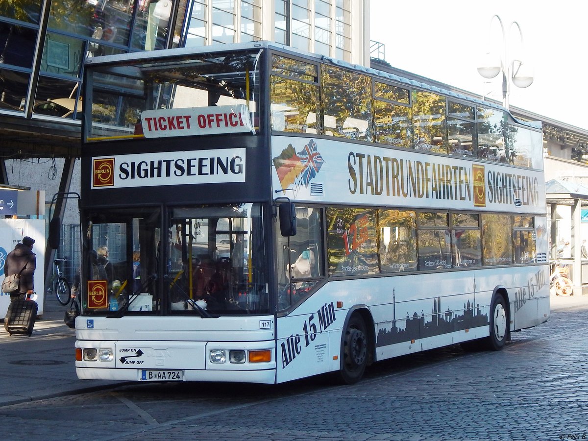 MAN ND 202 von Der Tempelhofer aus Deutschland in Berlin am 31.10.2018