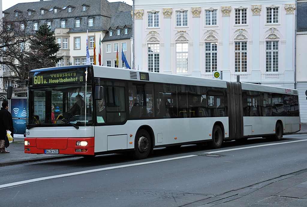 MAN NG 313 NG III der SWB in Bonn - 02.01.2014