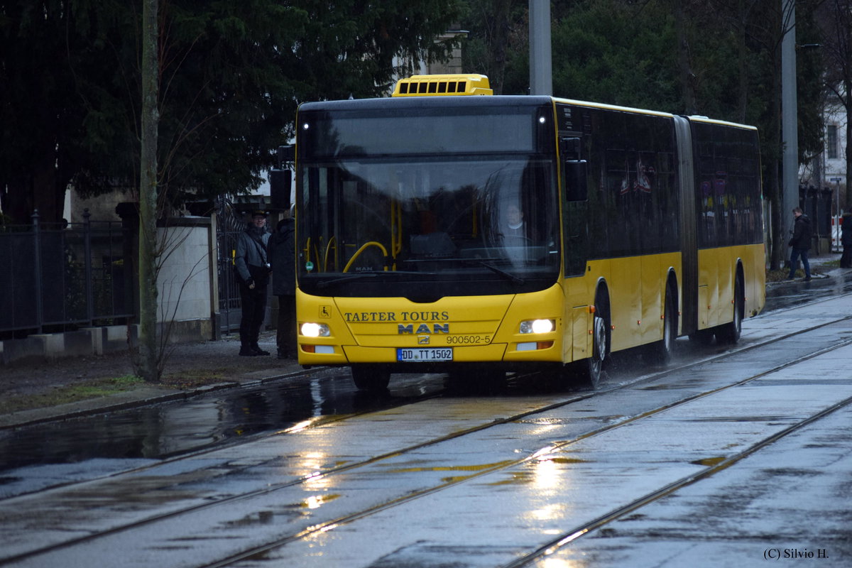 MAN NG363 Lion`s City G am 13.01.2019 in der Wasastraße. Foto darf mit Genehmigung veröffentlicht werden.