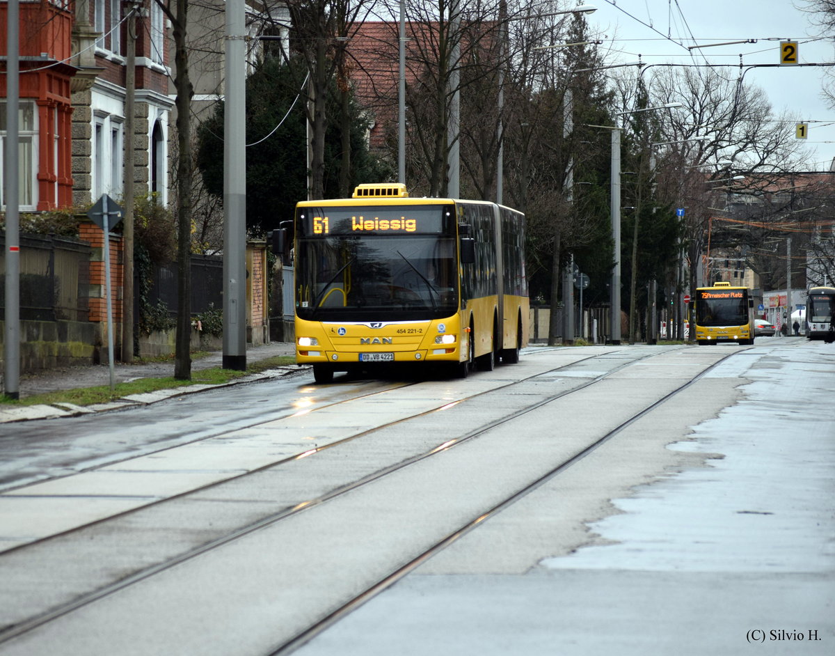 MAN NG363 Lion`s City GL am 13.01.2019 in der Wasastraße. Foto darf mit Genehmigung veröffentlicht werden.