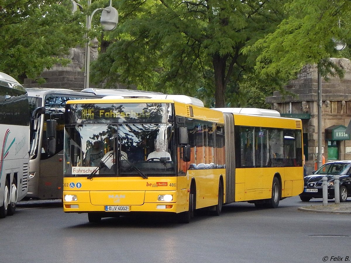 MAN Niederflurbus 2. Generation der BVG in Berlin am 09.06.2016