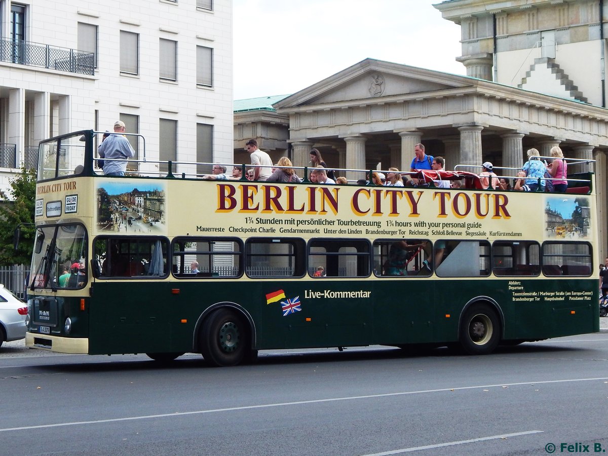 MAN SD 200 von Berlin City Tour in Berlin am 23.08.2015