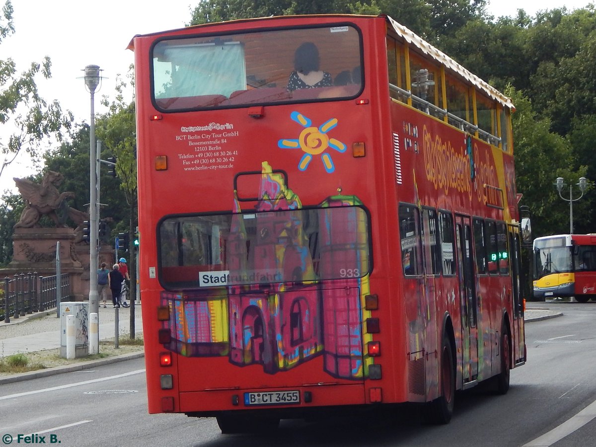 MAN SD 200 von Berlin City Tour in Berlin am 23.08.2015