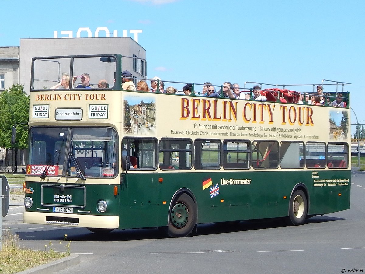 MAN SD 200 von Berlin City Tour in Berlin am 11.06.2016