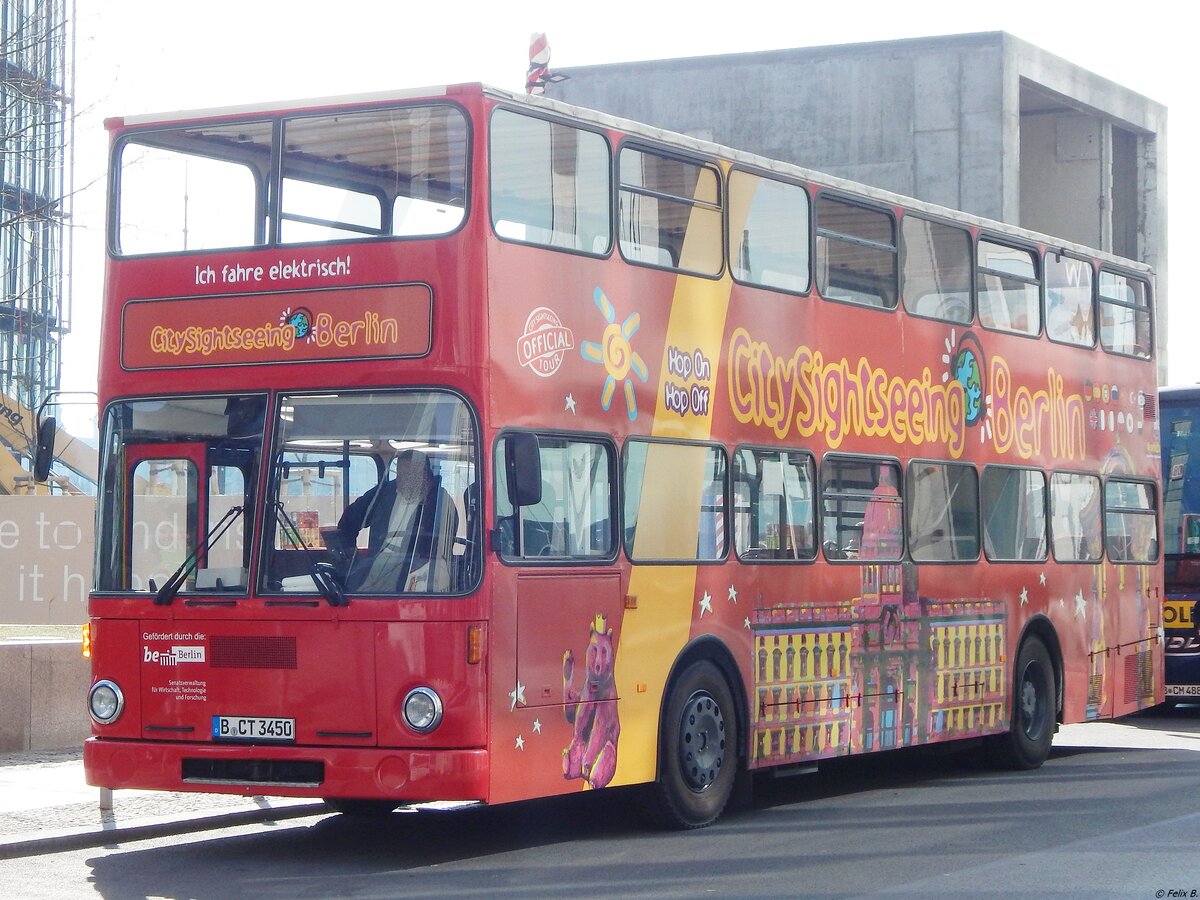 MAN SD 200 von Berlin City Tour in Berlin am 30.03.2019