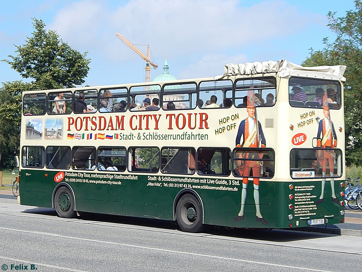 MAN SD 200 von Schlösserrundfahrten Tour  Alter Fritz  aus Deutschland in Potsdam am 24.08.2015