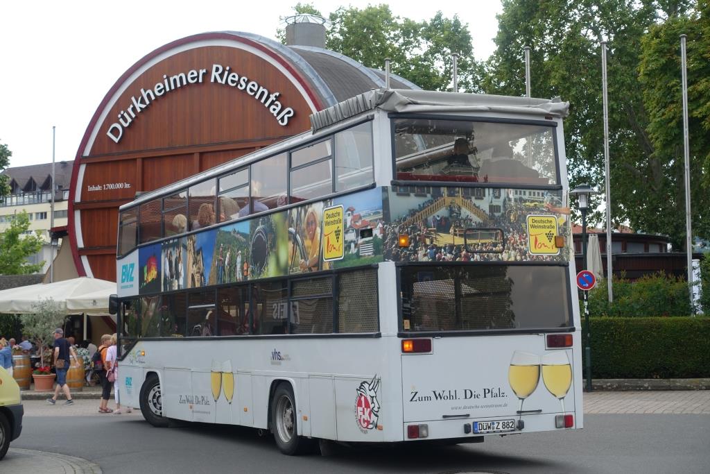 MAN SD 202  Deutsche Weinstraße Tour - BVZ , Bad Dürkheim August 2019 