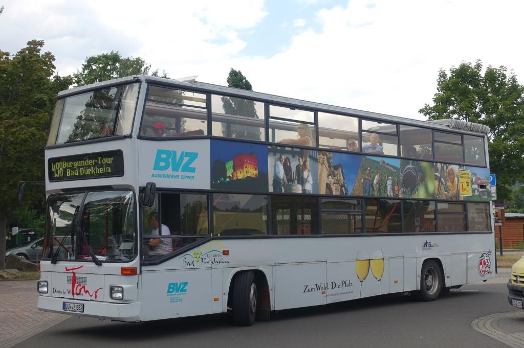 MAN SD 202  Deutsche Weinstraße Tour - BVZ , Bad Dürkheim August 2019 